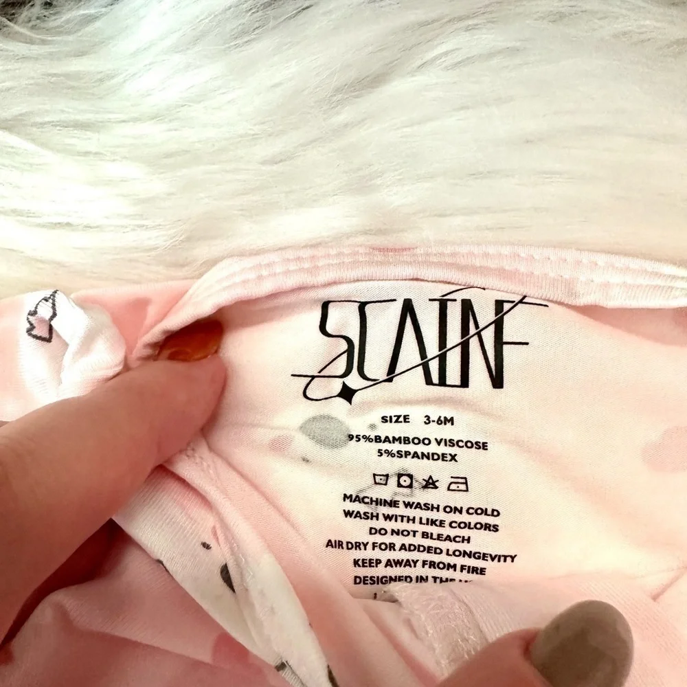 STAINF | ๐ Bamboo Convertible Zip Romper - Picture 5 of 6